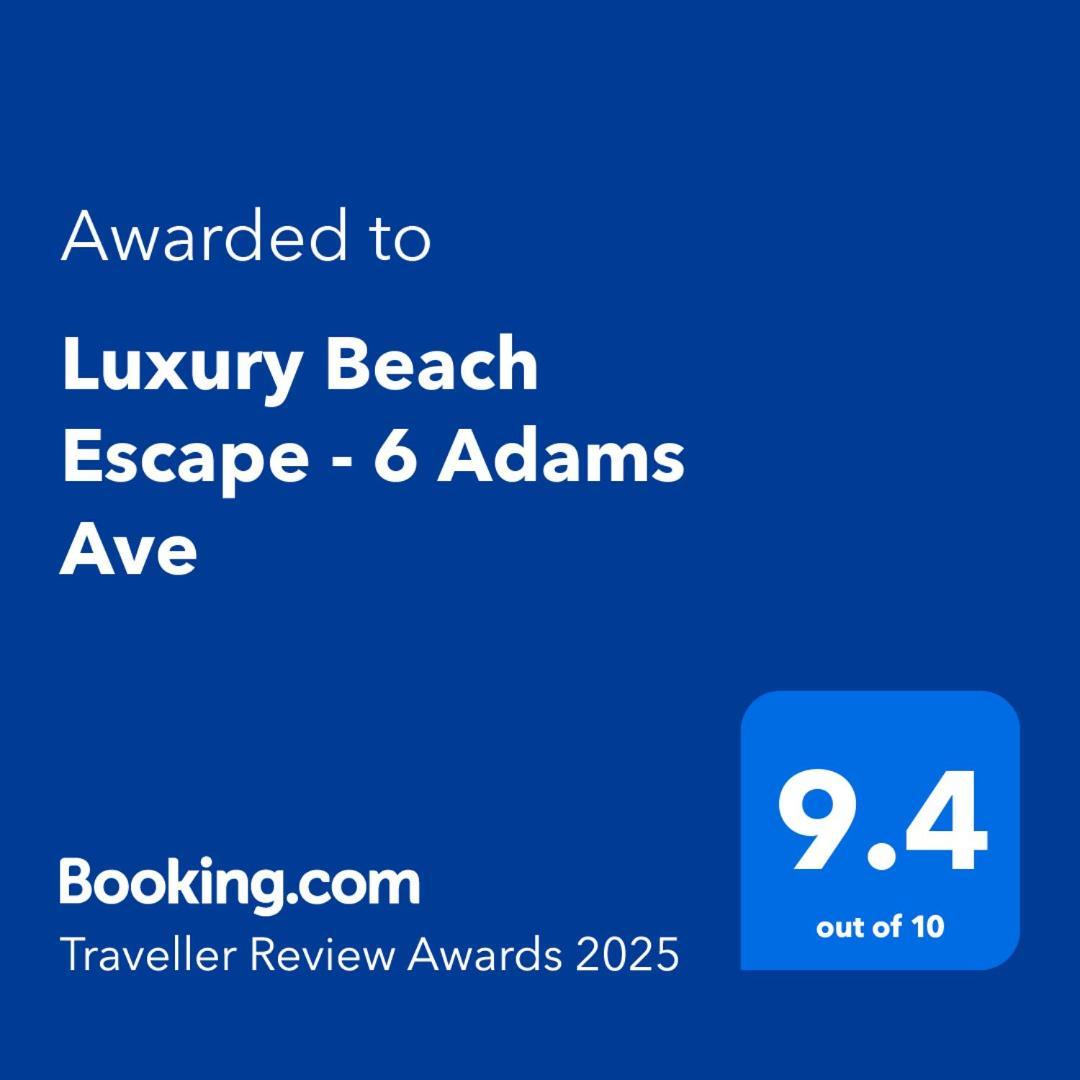 Luxury Beach Escape - 6 Adams Ave Mt Maunganui เมาท์มองานุย ภายนอก รูปภาพ